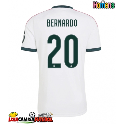 Camisa de Futebol Real Madrid Bernardo Silva #20 Equipamento Principal 2026-27 Manga Curta
